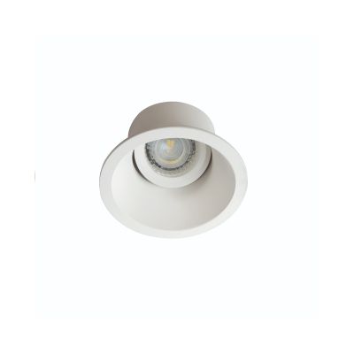 Spot encastré blanc en aluminium, Aprila