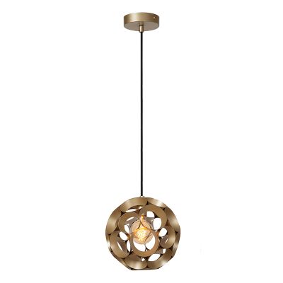 Suspension moderne dorée, Hannelore