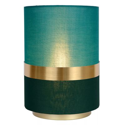 Lampe de table rétro dorée, Tusse, avec interrupteur