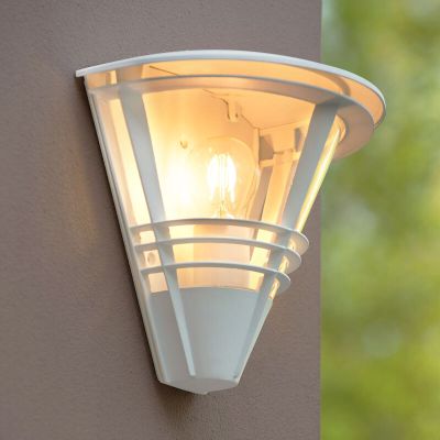 Luminaire extérieur moderne blanche, Livia, IP44
