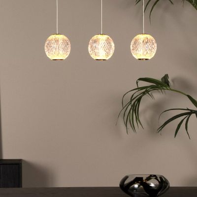 Suspension design dorée, Cintra, 4,7W, 2700K LED