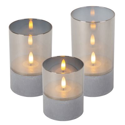 3 lampes bougies à piles Velas