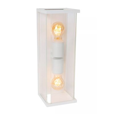 Luminaire extérieur moderne blanc, Claire, IP54