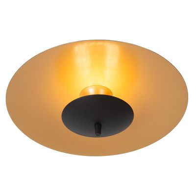 Lampe plafond vintage dorée, Vulcan, 9W, 3000K LED