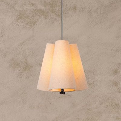 Suspension en tissu beige, Gregory