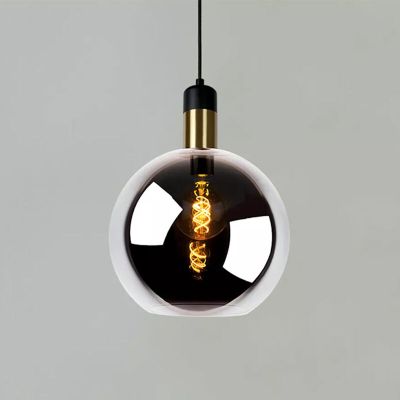 Suspension vintage grise, Julius