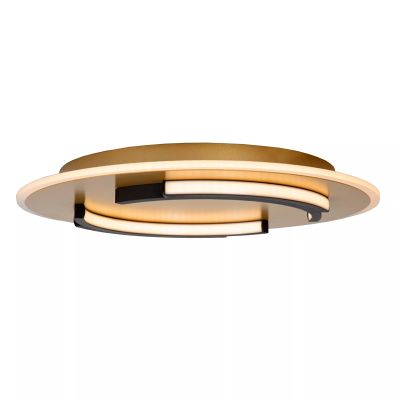 Lampe plafond moderne dorée, Andreas, 30W, 2700K LED