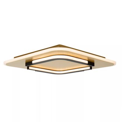 Lampe plafond moderne dorée, Andreas, 30W, 2700K LED