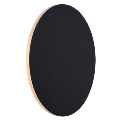 Applique murale moderne noire, Eklyps led, 8W, 3000K LED