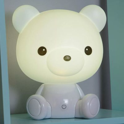 Lampe de table pour enfants blanche, Dodo Bear, 3W, 3000K LED