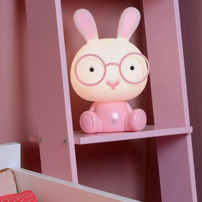 Lampe de table pour enfants rose, Dodo Rabbit, 3W, 4000K LED