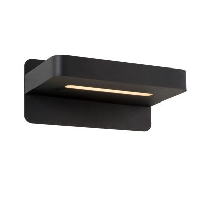 Applique murale moderne noire, Atkin, 5W, 2700K LED, avec interrupteur