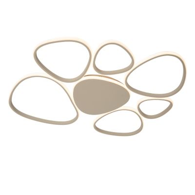 Lampe plafond moderne taupe, Samling, 72W, white switch LED