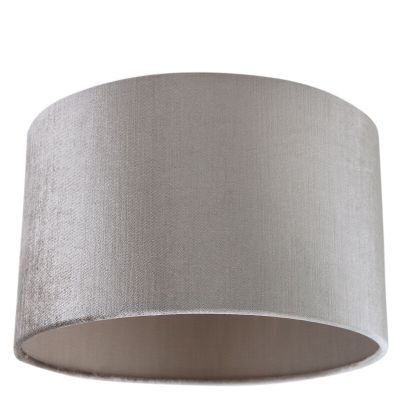 30 cm abat-jour en velours gris, Rody
