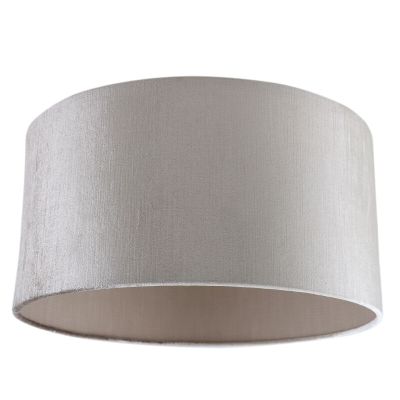 40 cm abat-jour en velours gris, Rody