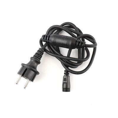 Câble de connexion noir, 5 ampères, maximum 600 watts