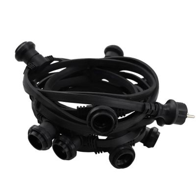 30m guirlande guinguette, 30 culots