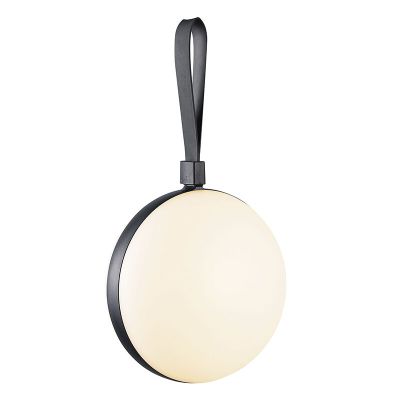 Luminaire extérieur design noir, Bring, 1,5W, 2700K LED, IP54, avec interrupteur
