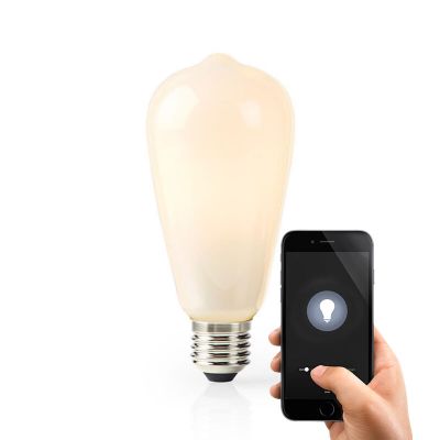 Ampoule LED intelligente E27 Edison White, ST64, 5W, 2700K Blanc chaud