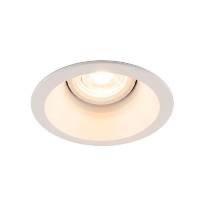 Spot encastré blanc en aluminium, Tyron