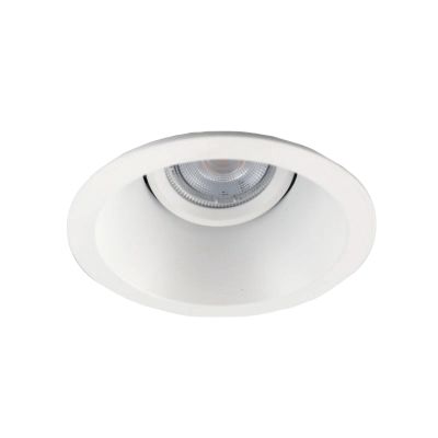 Spot encastré blanc en aluminium, Tyron