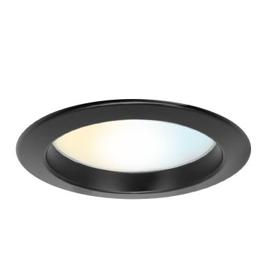 Downlight en aluminium noir, Otmar, 15W, white switch LED, IP22
