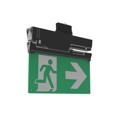 Éclairage de secours triphasé noir, Toke, Pro