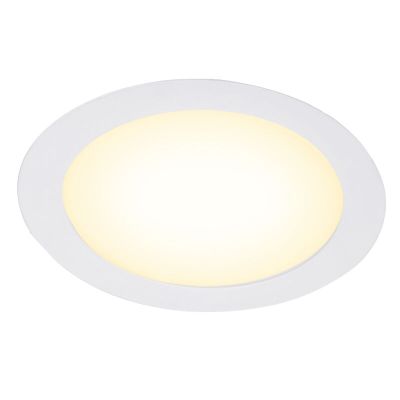 Downlight en aluminium blanc, Umbriel, 3W, 3000K LED, IP44
