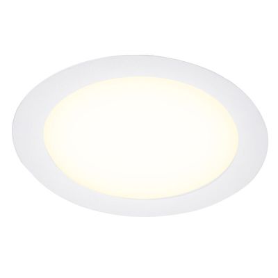 Downlight en aluminium blanc, Umbriel, 9W, 4000K LED, IP44