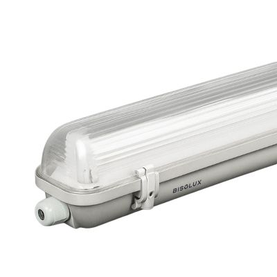 Réglette étanche 60 cm - Dura - pour 1 tube LED - IP65