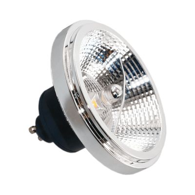 Bisolux ampoule LED GU10 (AR111) gradable Clint, noir, 12W, 4000K