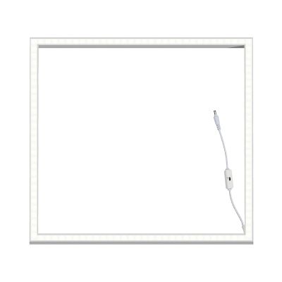 Cadre LED pour plafond suspendu 60x60 cm - interrupteur blanc - 32W - 3200 lm - UGR <23