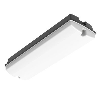 Luminaire escalier en plastique noir, Pedram, 3W, white switch LED, IP66