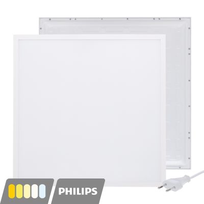 Panneau LED 60x60 - 30W - interrupteur blanc - UGR<19 - rétroéclairé