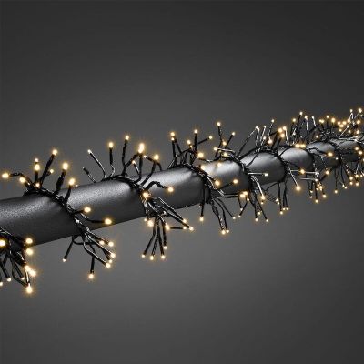 Éclairage de cluster de 43m 576 led blanc chaud 8 positions
