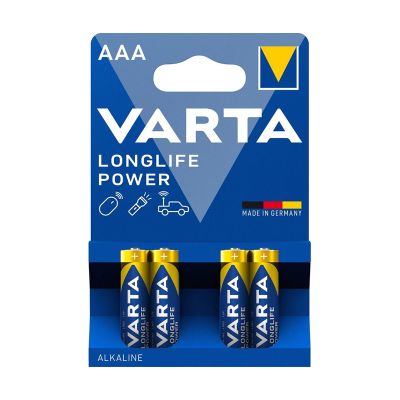 Pack de 4 piles Varta AAA
