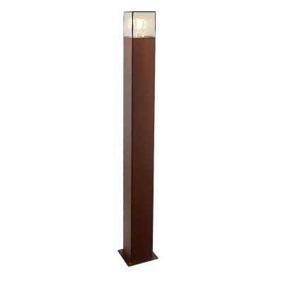 Luminaire extérieur couleur rouille moderne, Sanel, IP44