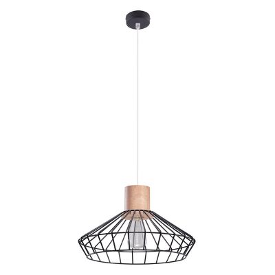 Suspension en bois marronne, Gesina
