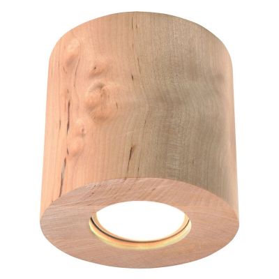 Spot en saillie en bois marron, Amely