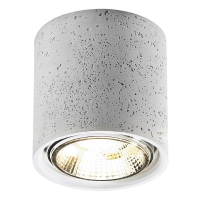 Spot en saillie en béton gris, Ewald