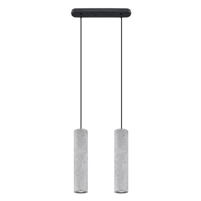 Suspension en béton grise, Feyza