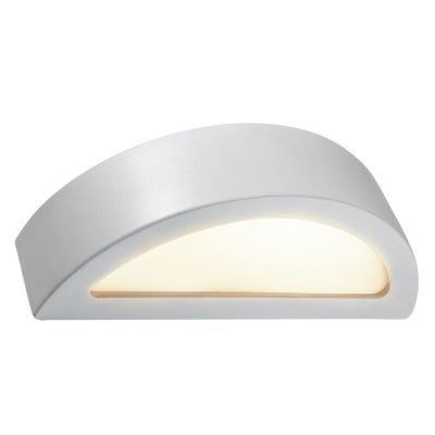 Applique up and down en verre grise, Fadila