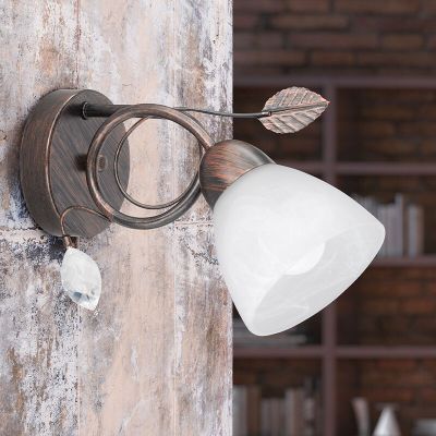 Applique murale classique couleur rouille, Astrid