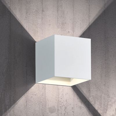 Applique up and down moderne blanche, Eva, 4,3W, 3000K LED