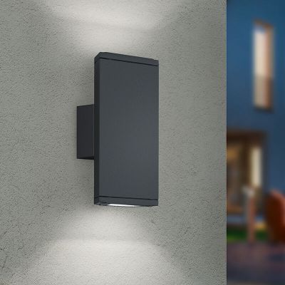 Luminaire extérieur en aluminium anthracite, Teresa, 3W, 3000K LED, IP54