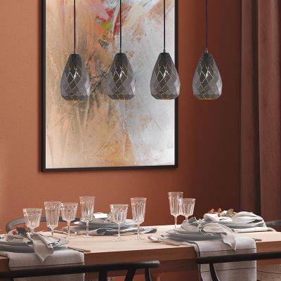 Suspension moderne anthracite, Esrum