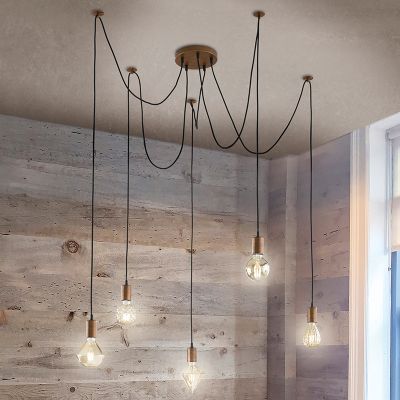 Suspension rétro cuivre, August