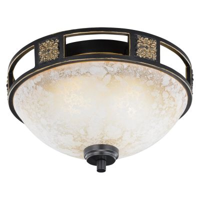 Lampe plafond classique couleur rouille, Letchworth