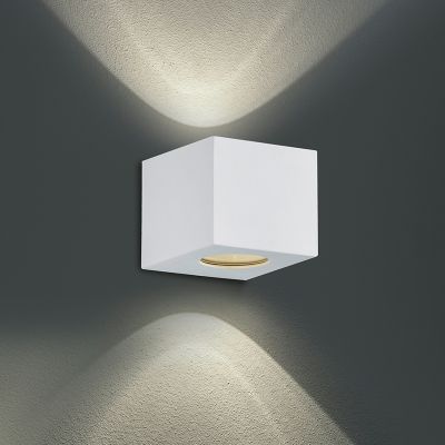 Luminaire extérieur design blanc, Sandby, 2W, 3000K LED, IP44