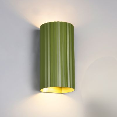 Applique up and down moderne verte, Sieb